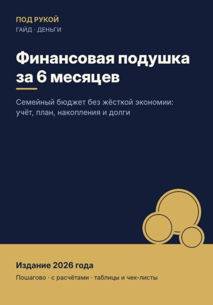 Скачать книгу Финансовая подушка за 6 месяцев