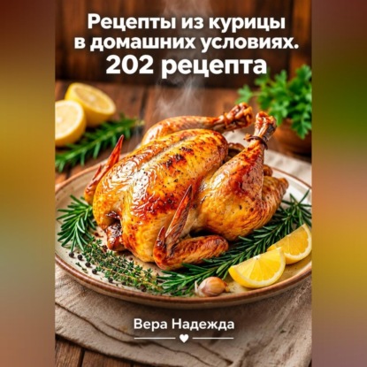 Скачать книгу Рецепты из курицы в домашних условиях. 202 рецепта