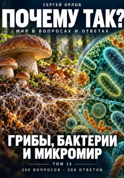 Скачать книгу Почему так? Грибы, бактерии и микромир. Том 13
