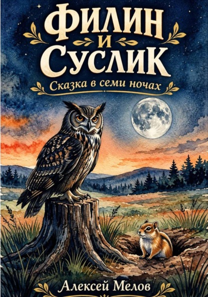 Скачать книгу Филин и Суслик Сказка в семи ночах