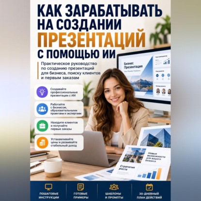 Скачать книгу Как зарабатывать на создании презентаций с помощью ИИ