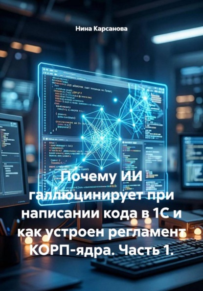 Скачать книгу Почему ИИ галлюцинирует при написании кода в 1С и как устроен регламент КОРП-ядра. Часть 1.