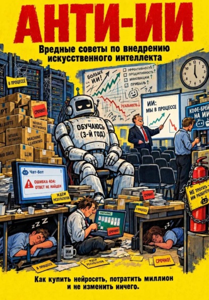 Скачать книгу Анти-ИИ. Вредные советы по внедрению искусственного интеллекта (Как купить нейросеть, потратить миллион и не изменить ничего)