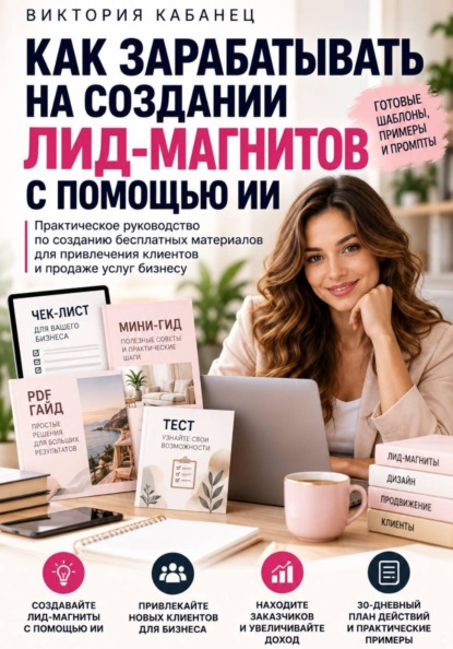 Скачать книгу Как зарабатывать на создании лид-магнитов с помощью ИИ