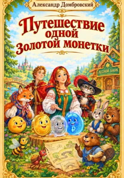 Скачать книгу Путешествие одной Золотой Монеты