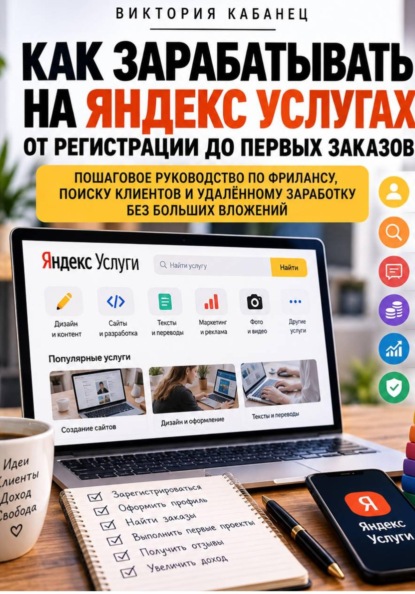 Скачать книгу Как зарабатывать на Яндекс Услугах: от регистрации до первых заказов