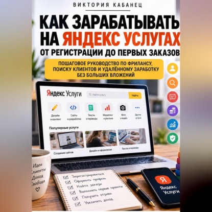 Скачать книгу Как зарабатывать на Яндекс Услугах: от регистрации до первых заказов