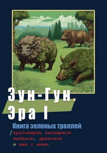 Скачать книгу Зун-Гун. Эра I Книга зеленых троллей или круговерть пасущихся кабанов, драконов и иже с ними.