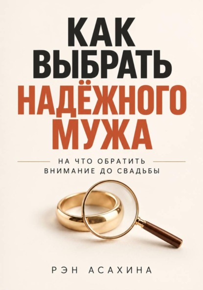 Скачать книгу Как выбрать надёжного мужа. На что обратить внимание до свадьбы