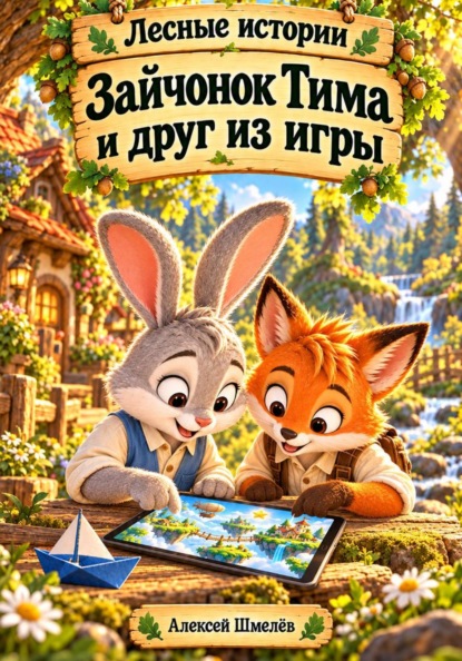 Скачать книгу Зайчонок Тима и друг из игры