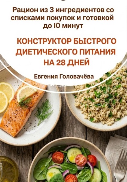 Скачать книгу Конструктор быстрого диетического питания на 28 дней