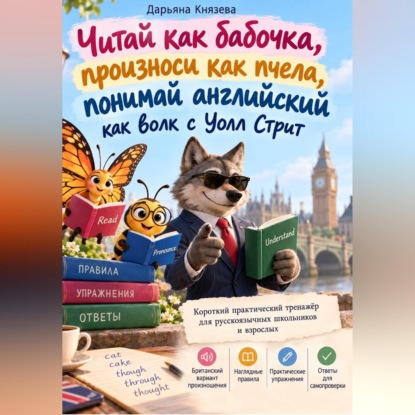 Скачать книгу Читай как бабочка, произноси как пчела, понимай английский как волк с Уолл Стрит