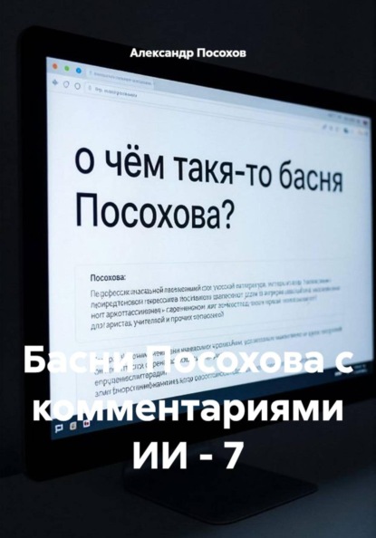 Скачать книгу Басни Посохова с комментариями ИИ - 7