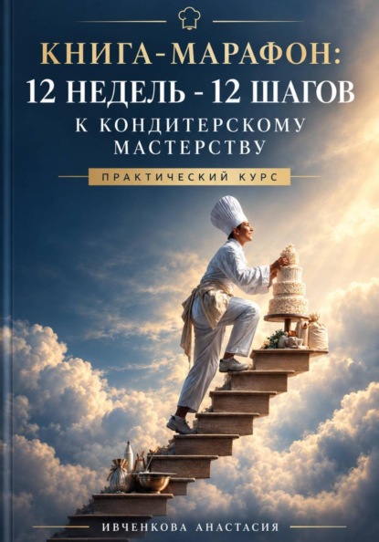 Скачать книгу Книга-марафон: 12 недель - 12 шагов в кондитерскому мастерству