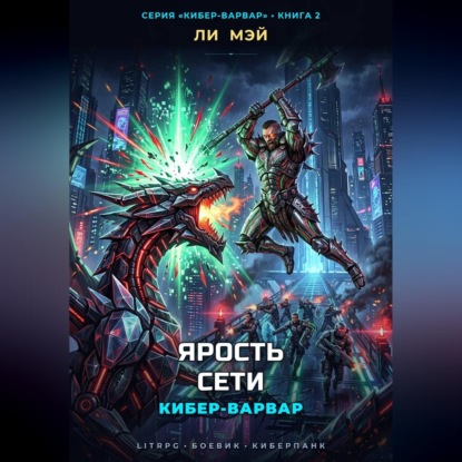 Скачать книгу Кибер-Варвар: Ярость Сети