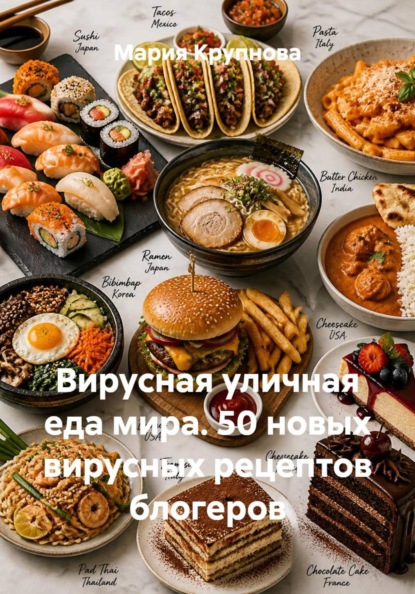 Скачать книгу Вирусная уличная еда мира. 50 новых вирусных рецептов блогеров
