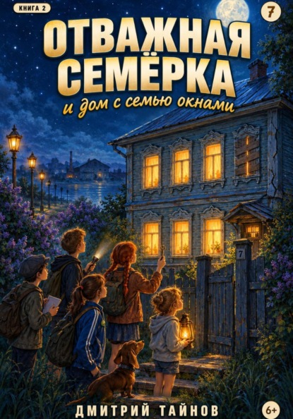 Скачать книгу Отважная семёрка и дом с семью окнами