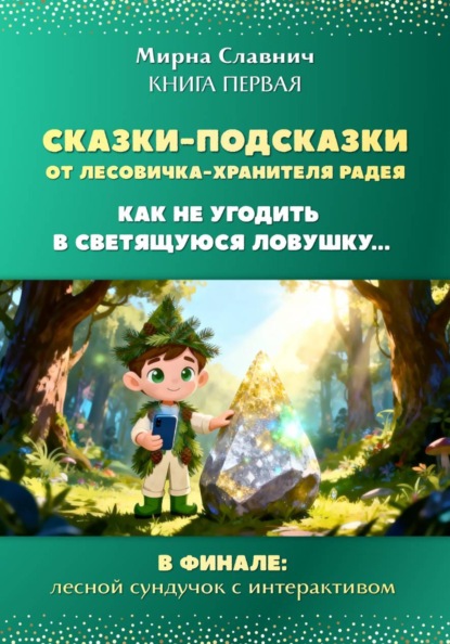 Скачать книгу Сказки-подсказки Лесовичка-Хранителя Радея. Как не угодить в светящуюся ловушку