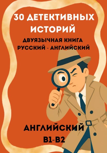 Английский через детективы. 30 двуязычных историй с параллельным текстом (B1–B2)