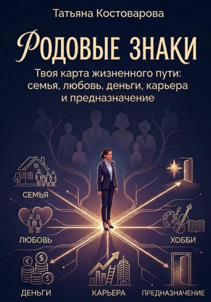 Скачать книгу Родовые знаки. Твоя карта жизненного пути: семья, любовь, деньги, карьера и предназначение