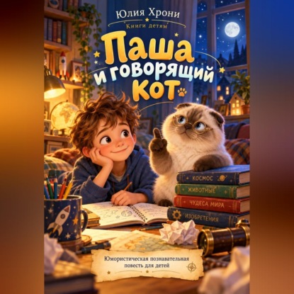 Скачать книгу Юлия Хрони. Книги детям. Паша и говорящий кот. Детская книга о дружбе и приключениях
