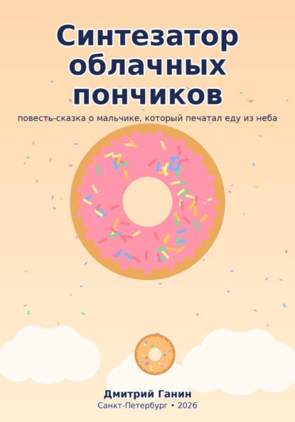 Скачать книгу Синтезатор облачных пончиков. Пятнадцать рассказов о мальчике, который печатал еду из неба, и восемь рецептов для взрослых.