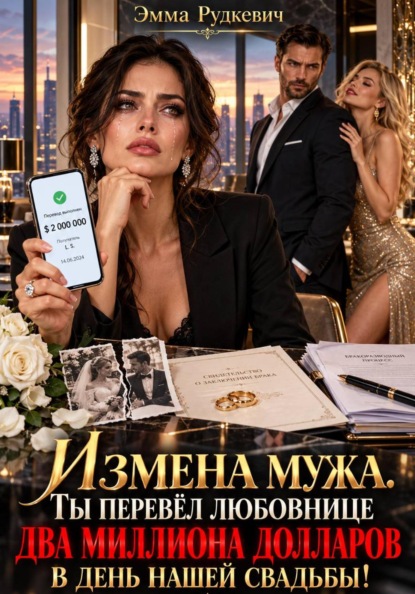 Скачать книгу Измена мужа. Ты перевёл любовнице два миллиона долларов в день нашей свадьбы!