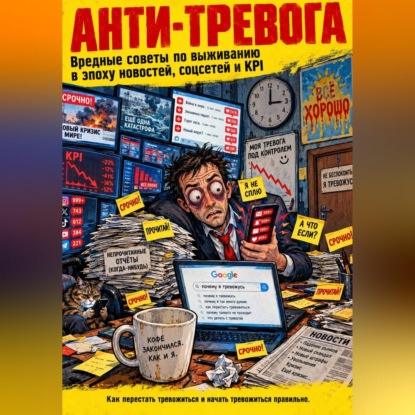 Скачать книгу Анти-Тревога (или как перестать читать новости и начать жить)