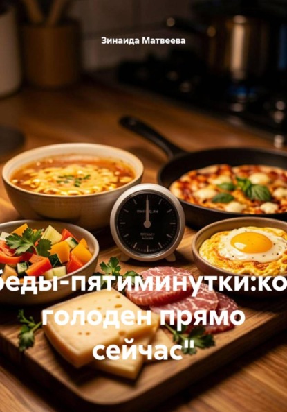 Скачать книгу "Обеды-пятиминутки:когда голоден прямо сейчас"