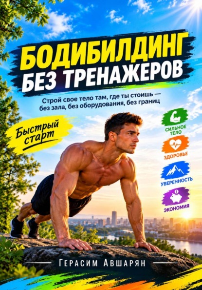 Скачать книгу Бодибилдинг без тренажеров. Быстрый старт. Строй свое тело там, где ты стоишь — без зала, без оборудования, без границ