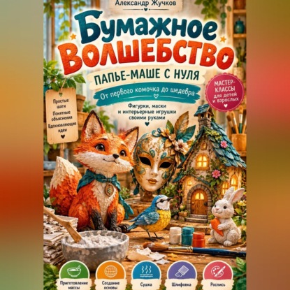 Скачать книгу Бумажное волшебство: папье-маше с нуля
