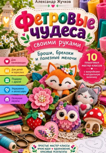 Скачать книгу Фетровые чудеса своими руками
