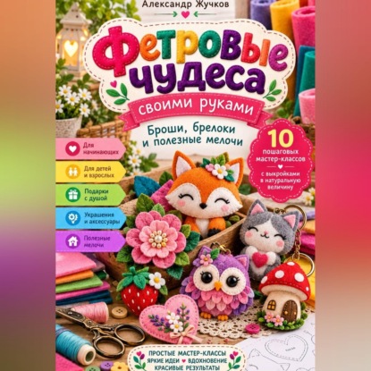 Скачать книгу Фетровые чудеса своими руками
