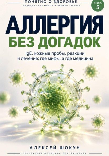 Скачать книгу Аллергия без догадок. IgE, кожные пробы, реакции и лечение: где мифы, а где медицина
