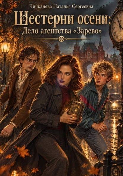 Скачать книгу Шестерни осени: Дело агентства " Зарево"