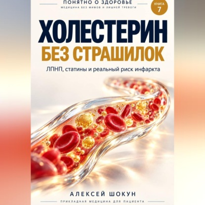 Скачать книгу Холестерин без страшилок. ЛПНП, статины и реальный риск инфаркта