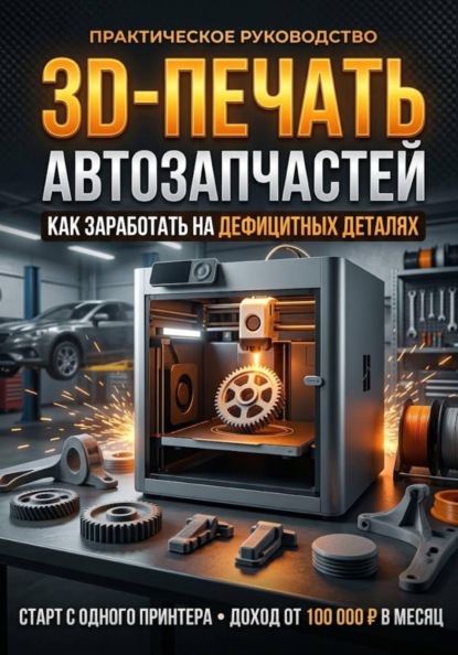 Скачать книгу 3D-печать автозапчастей: как заработать на дефицитных деталях