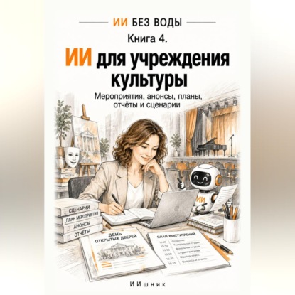 ИИ для учреждения культуры. Мероприятия, анонсы, планы, отчёты и сценарии