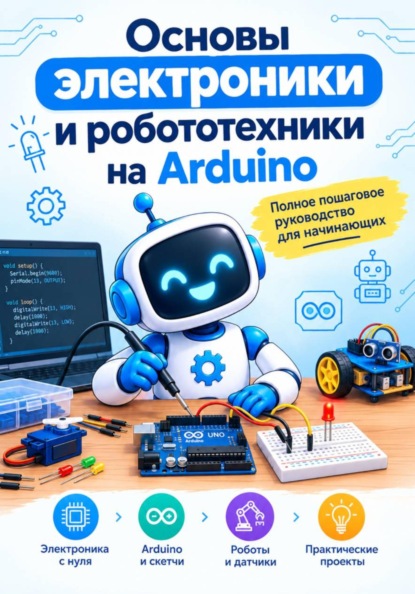Скачать книгу Основы электроники и робототехники на Arduino