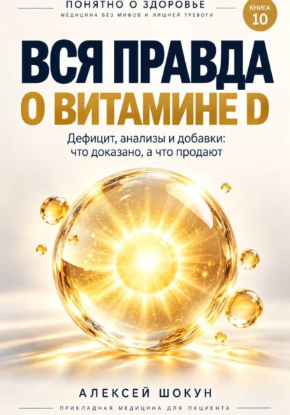 Скачать книгу Вся правда о витамине D. Дефицит, анализы и добавки: что доказано, а что продают