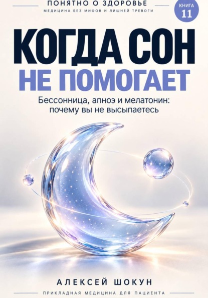 Скачать книгу Когда сон не помогает. Бессонница, апноэ и мелатонин: почему вы не высыпаетесь