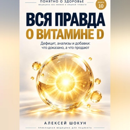 Скачать книгу Вся правда о витамине D. Дефицит, анализы и добавки: что доказано, а что продают