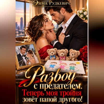 Скачать книгу Развод с предателем. Теперь моя тройня зовёт папой другого!