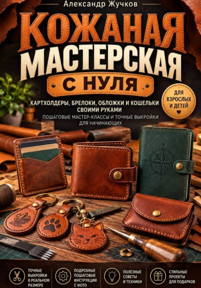 Скачать книгу «Кожанная мастерская с нуля»