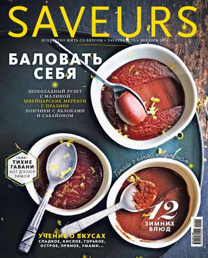 Скачать книгу Журнал Saveurs №12/2014