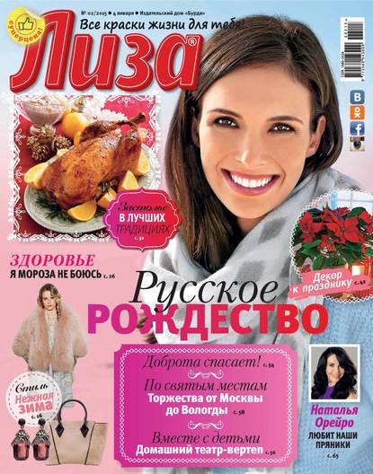 Скачать книгу Журнал «Лиза» №02/2015