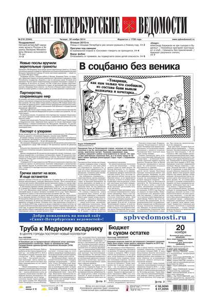 Скачать книгу Санкт-Петербургские ведомости 218-2014