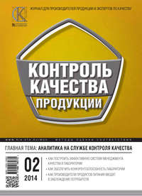 Контроль качества продукции № 2 2014