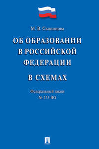 Федеральный закон «Об образовании в Российской Федерации» в схемах. Учебное пособие