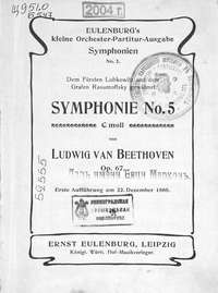 Symphonie № 5 c-moll, op. 67 von Ludwig van Beethoven